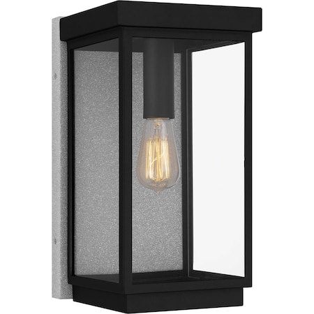 Quoizel Ezra Outdoor Wall 1 Light Earth Black EZR8408EK